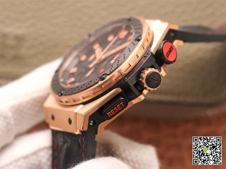 Hublot King Power Ferrari F1 V6 Factory Black Dial Rose Gold