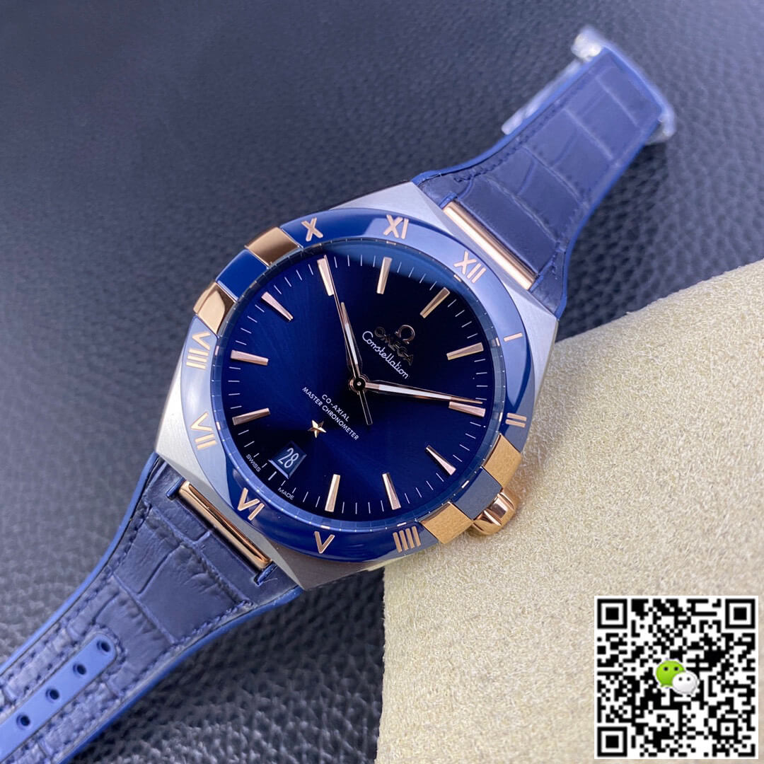 SBF Omega Constellation 131.23.41.21.03.001 VS Factory Blue Dial