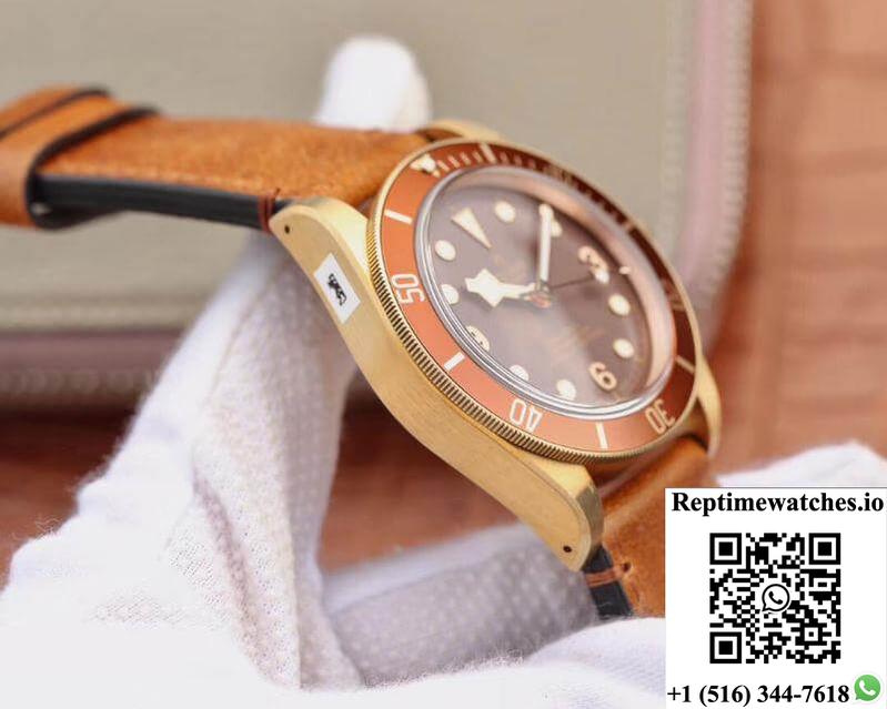 Tudor Heritage Black Bay Bronze 79250B Xf Factory Brown Dial-Rep Time Watches