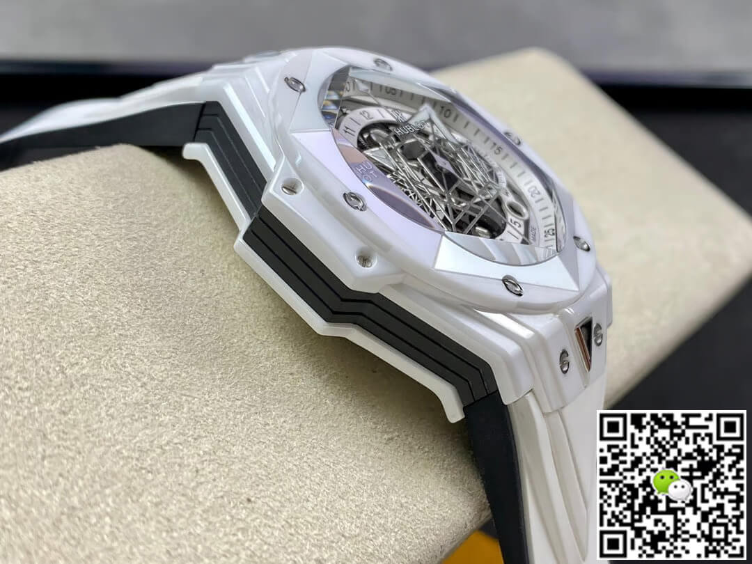 Hublot Big Bang Sang Bleu II 418.HX.2001.RX.MXM21 BB Factory White Ceramics