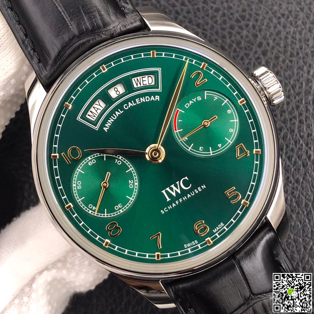IWC Portugieser IW503510 ZF Factory Green Dial