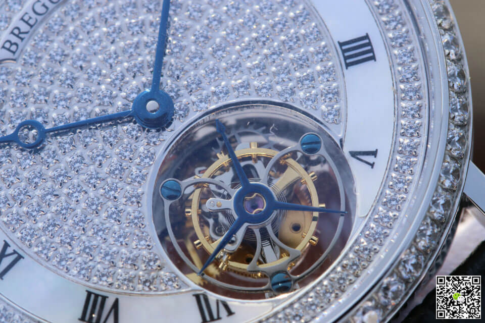 Breguet Classique Ultra-Thin Tourbillon Stainless Steel Diamond Dial