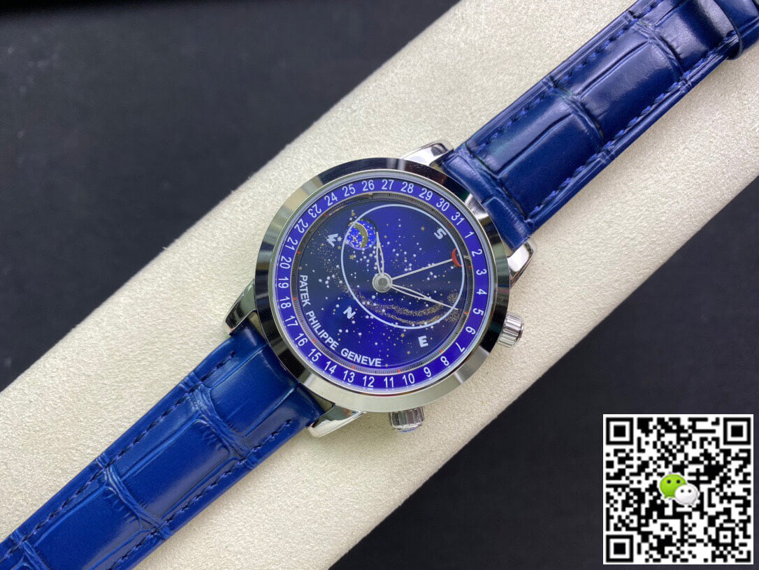Patek Philippe Grand Complications 6102P-001 AI Factory Sky Moon Blue Dial