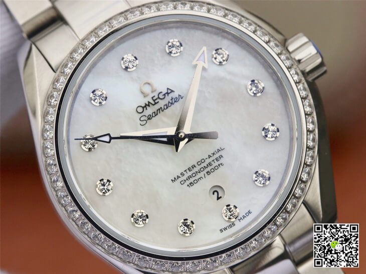 Omega Seamaster 231.15.34.20.55.002 Aqua Terra 150M 3S Factory White Dial
