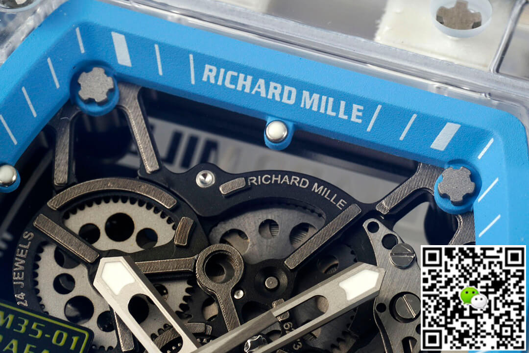 Richard Mille RM35-01 RM Factory White Rubber Strap