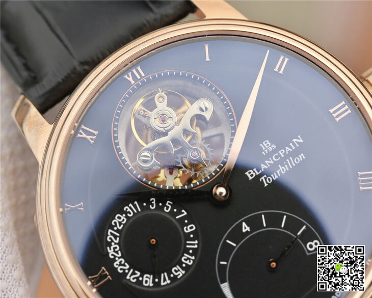 Blancpain Villeret 6025-3642-55B JB Factory Black Dial