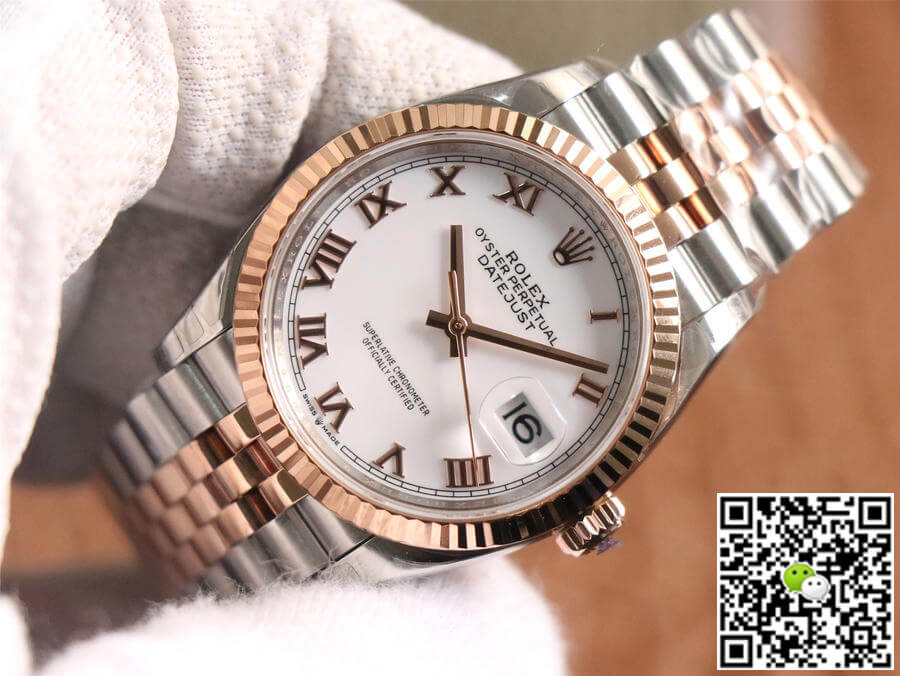 Rolex Datejust M126231-0015 EW Factory Rose Gold