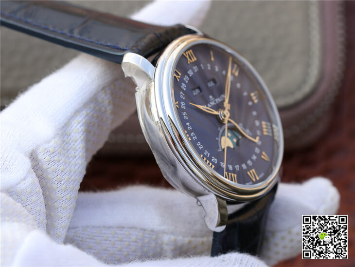 Blancpain Villeret 6654-1529-55B OM Factory V2 Blue Dial