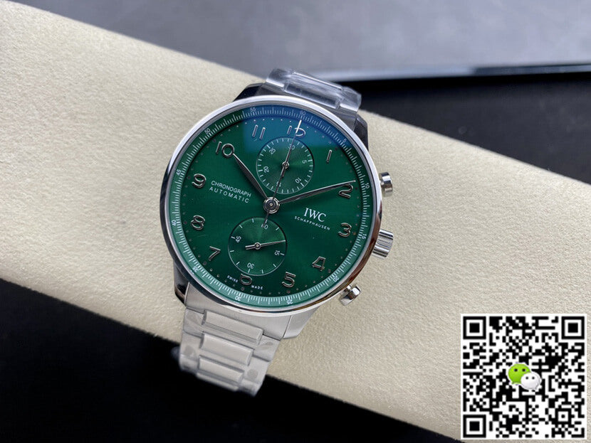 IWC Portugieser IW371615 ZF Factory Green Dial