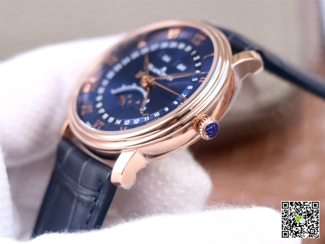 Blancpain Villeret 6654-3640-55 OM Factory V3 Blue Dial