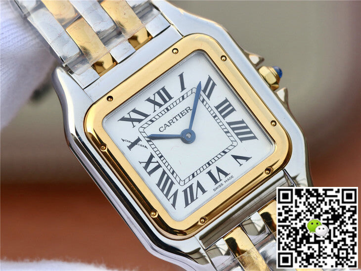 Panthere De Cartier W2PN0007 27MM 8848 Factory White Dial