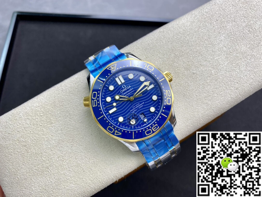 Omega Seamaster Diver 300M 210.20.42.20.03.001 VS Factory Blue Dial