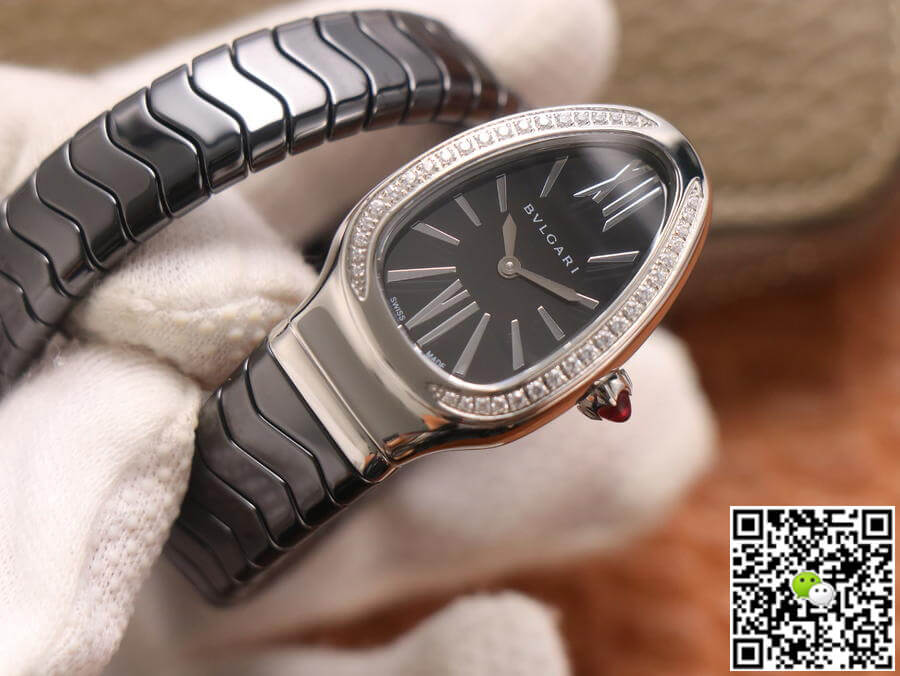 Bvlgari Serpenti BV Factory Black Dial
