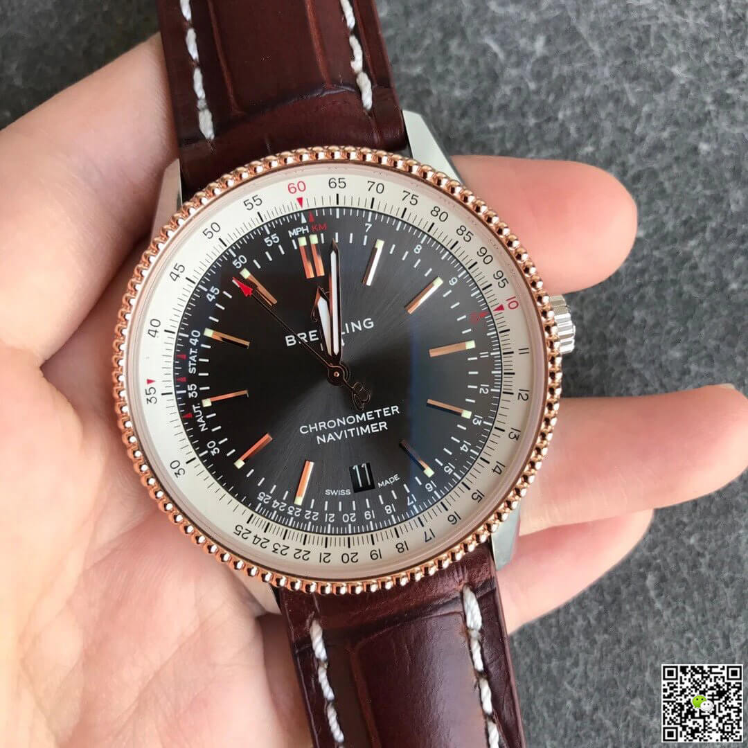 Breitling Navitimer 1 U17326211M1P2 V7 Factory Grey Dial