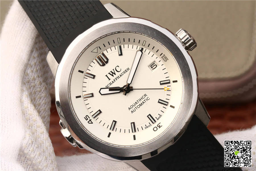 IWC Aquatimer IW329003 V6 Factory Silver White Dial