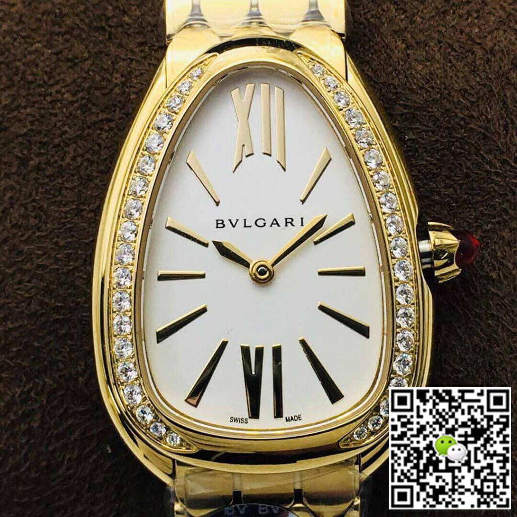 Bvlgari Serpenti 103147 BV Factory White Dial