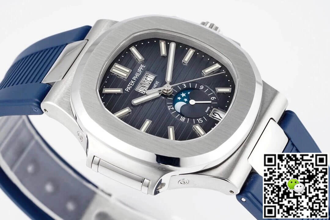 Patek Philippe Nautilus 5726/1A-014 PPF Factory Blue Rubber Strap