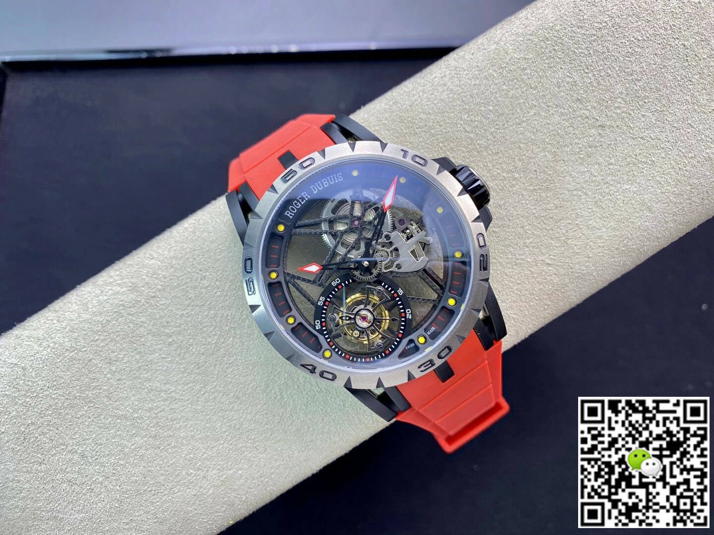 Roger Dubuis Excalibur RDDBEX0549 BBR Factory Tourbillon Titanium Case