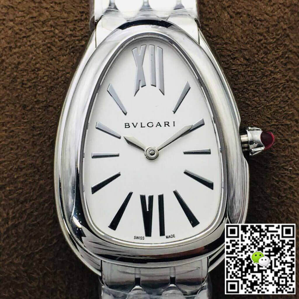 Bvlgari Serpenti 103141 BV Factory Silver White Dial