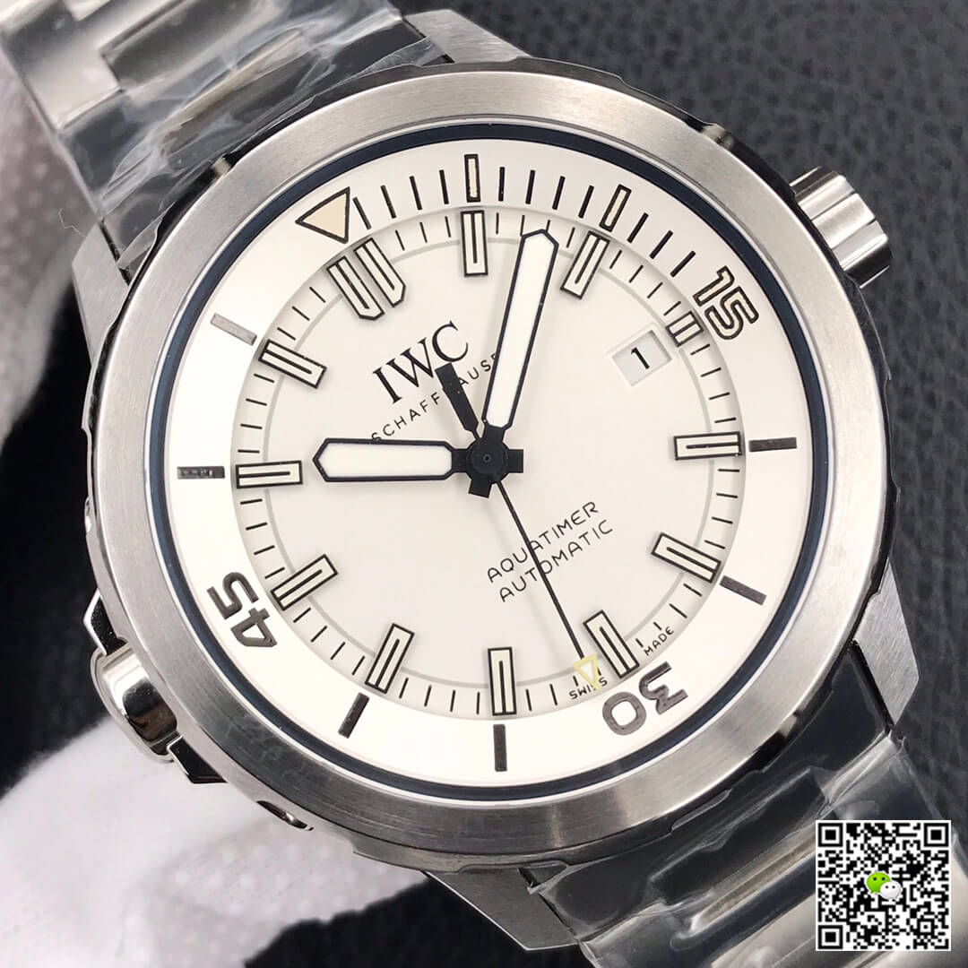 IWC Aquatimer IW329004 V6 Factory Silver White Dial