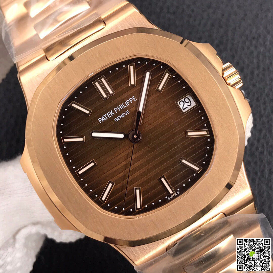 Patek Philippe Nautilus 5711/1R-001 3K Factory Dark Brown Dial
