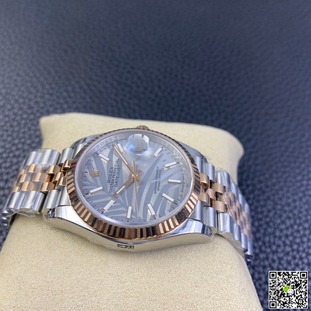 Rolex Datejust M126231-0031 EW Factory Palm Leaf Pattern Dial