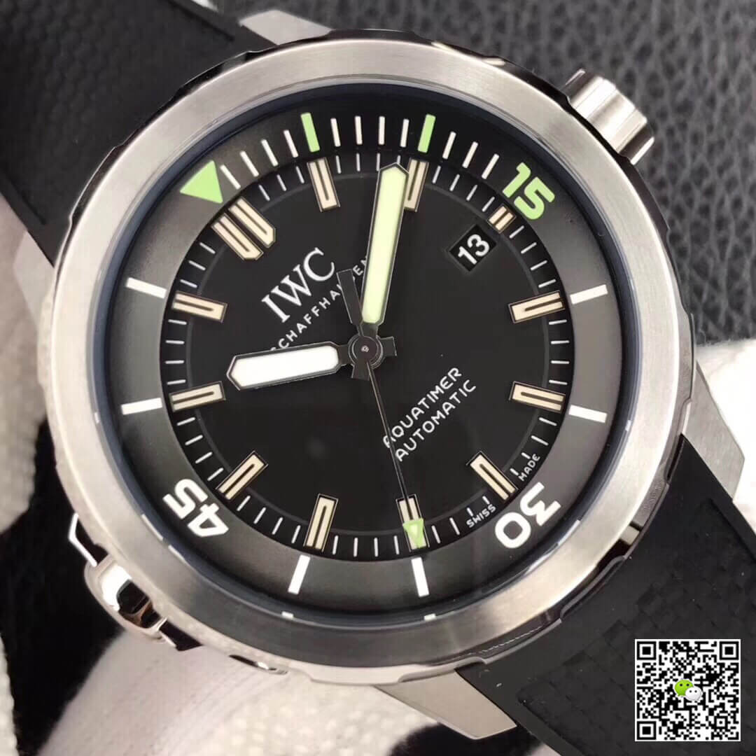 IWC Aquatimer IW329001 V6 Factory Black Dial