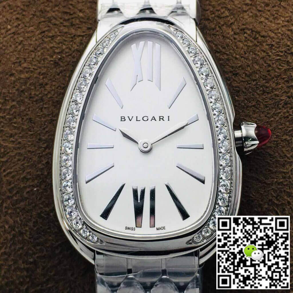 Bvlgari Serpenti 103361 BV Factory Silver White Dial