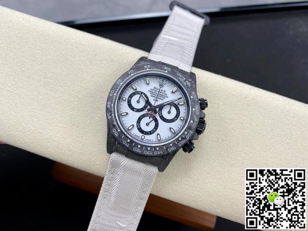 Rolex Daytona Cosmograph Diw Custom Version Noob Factory White Dial