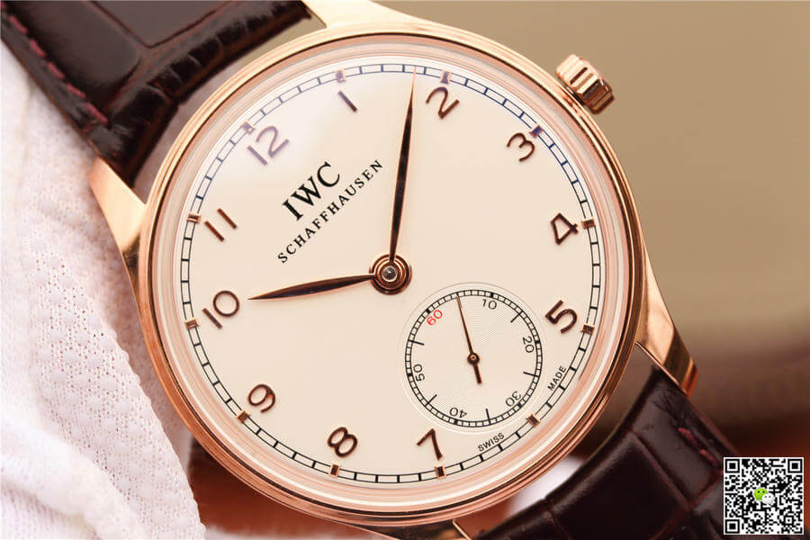 IWC Portuguese IW545409 ZF Factory Rose Gold White Dial