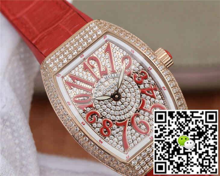 Franck Muller Vanguard Ladies ABF Factory Diamond Case