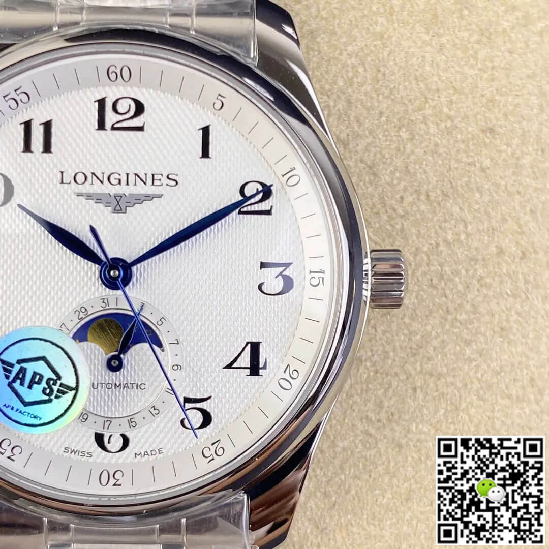 Longines Master Collection L2.909.4.78.6 APS Factory Stainless Steel Strap