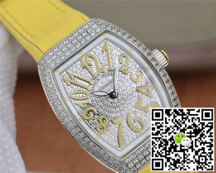 Franck Muller Vanguard Ladies ABF Factory Cowhide Strap