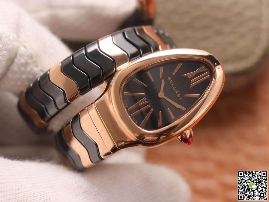 Bvlgari Serpenti BV Factory Rose Gold Case