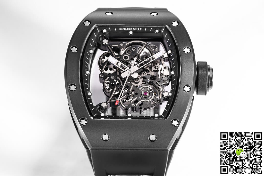 Richard Mille RM-055 BBR Factory Black Ceramic Case