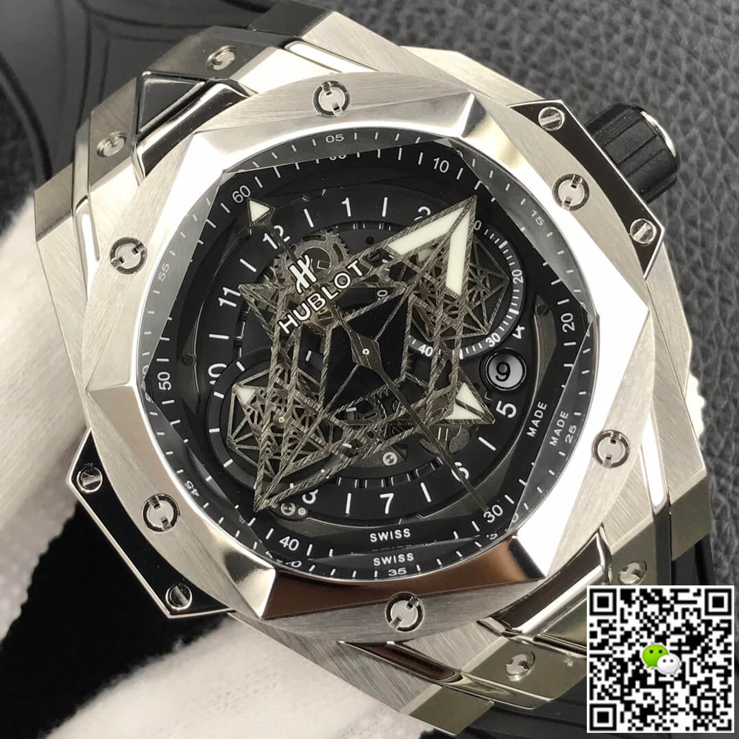 Hublot Big Bang Sang Bleu II 418.NX.1107.RX.MXM19 HB Factory Titanium Case