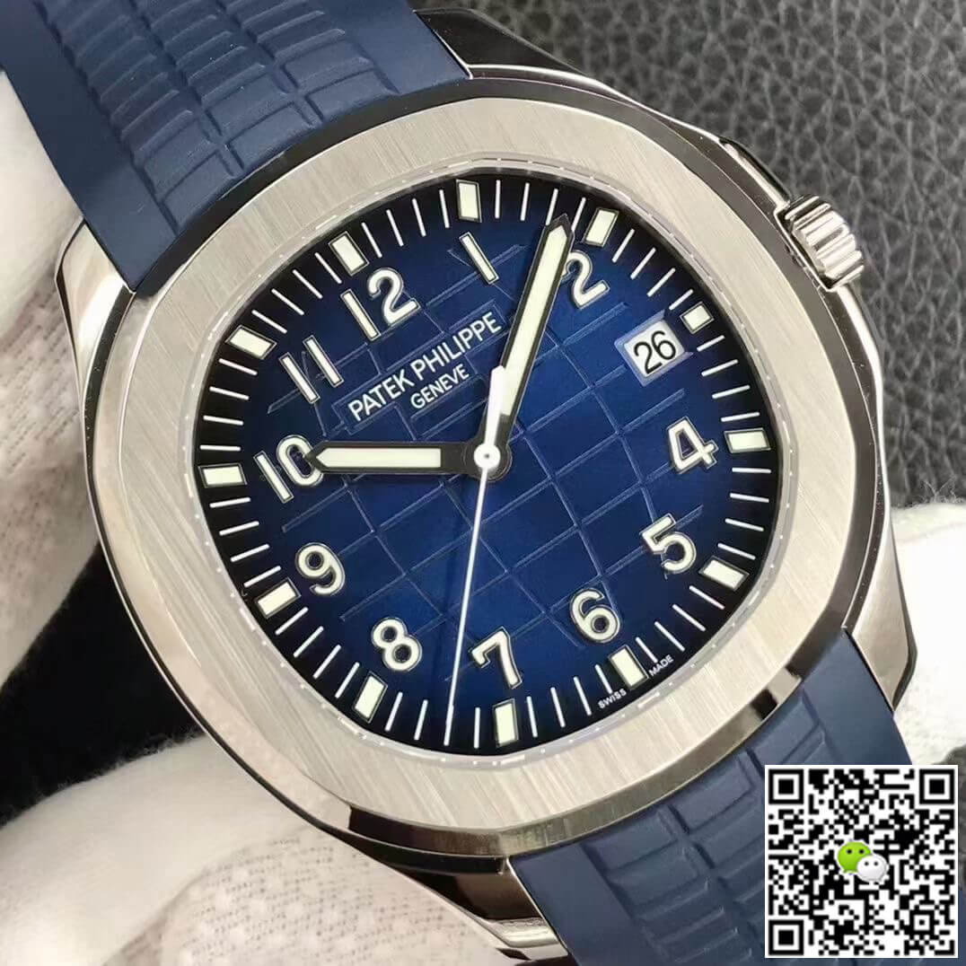 Patek Philippe Aquanaut 5168G-001 3K Factory Blue Strap