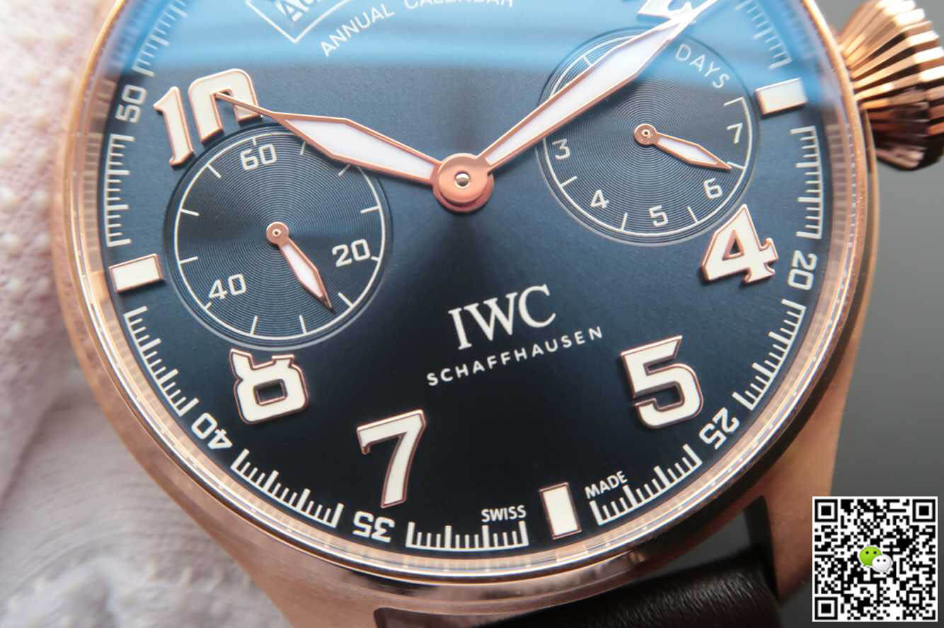 IWC Pilot IW502701 ZF Factory Blue Dial
