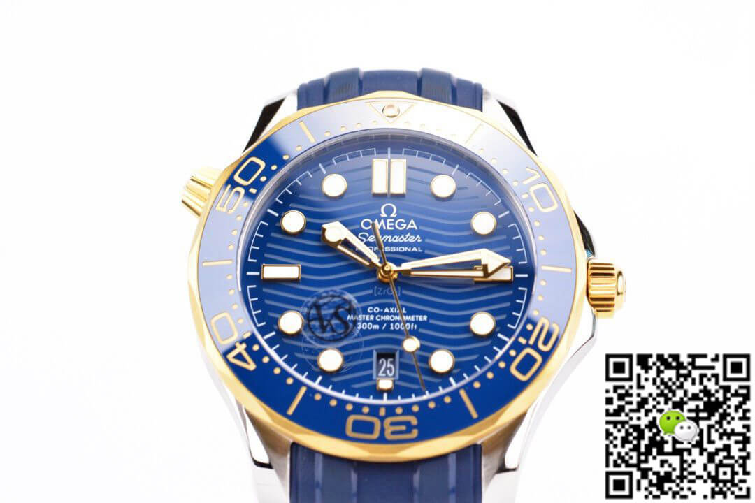 Omega Seamaster Diver 300M 210.22.42.20.03.001 VS Factory Rubber Strap