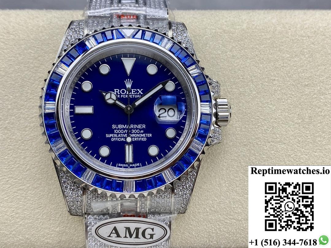 Rolex GMT-Master 116759 SAru-78211 AMG factory diamond dial