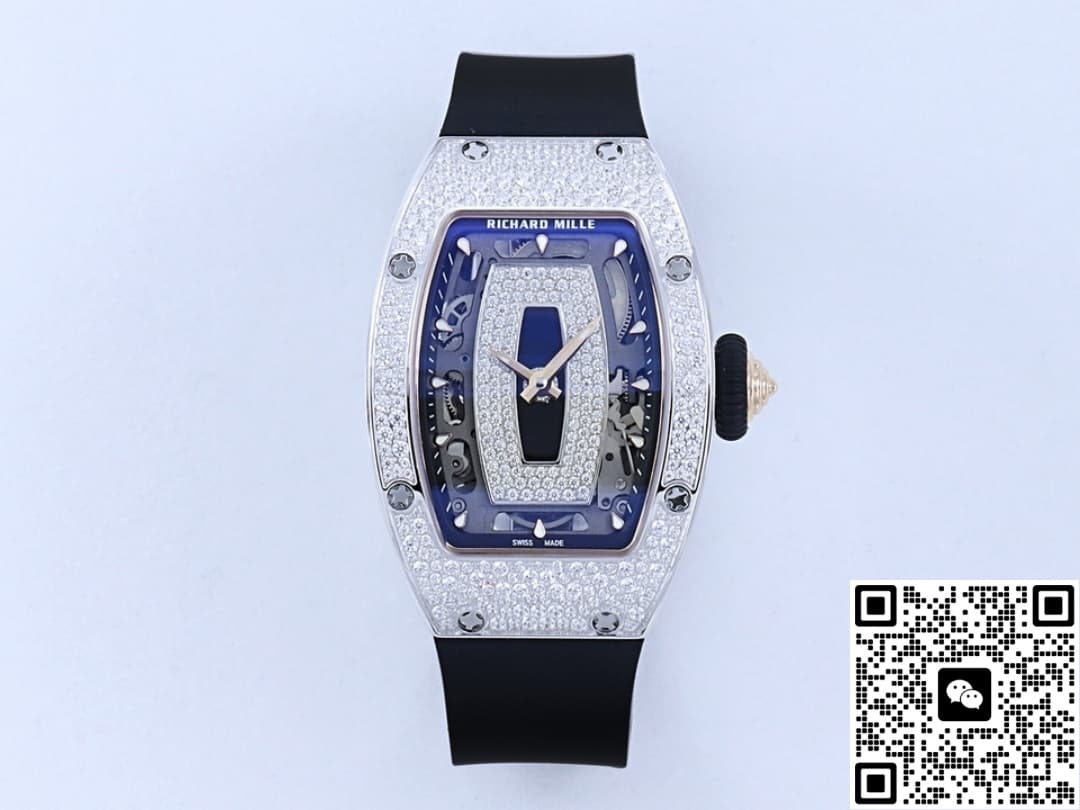 Richard Miller Ladies RM07-01 ZF Factory Black Strap
