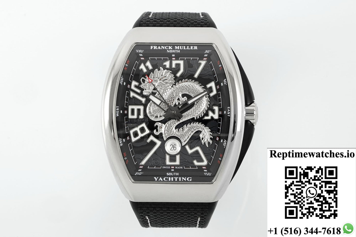 Franck Muller Vanguard ABF factory black dial
