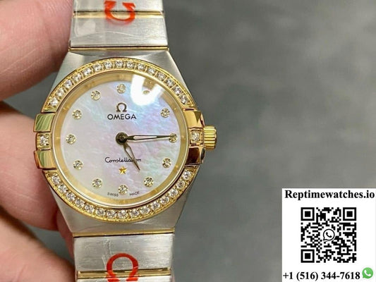 Omega Constellation 123.20.27.60.55.002 TW factory stainless steel case