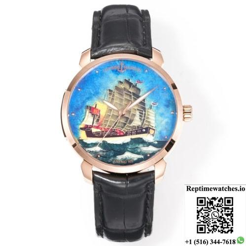 Ulysse Nardin Classico 111-2-Zhenghe Fl Factory See-Through Case Back-Rep Time Watches