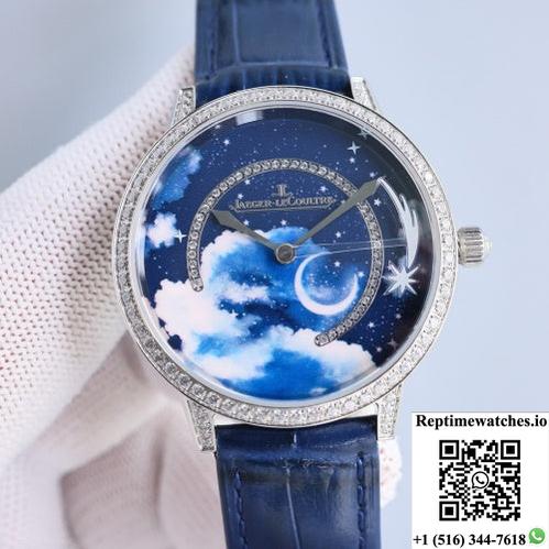 Jaeger-Lecoultre Rendez-Vous Q36434C1 Cc Factory Alligator Leather Strap-Rep Time Watches