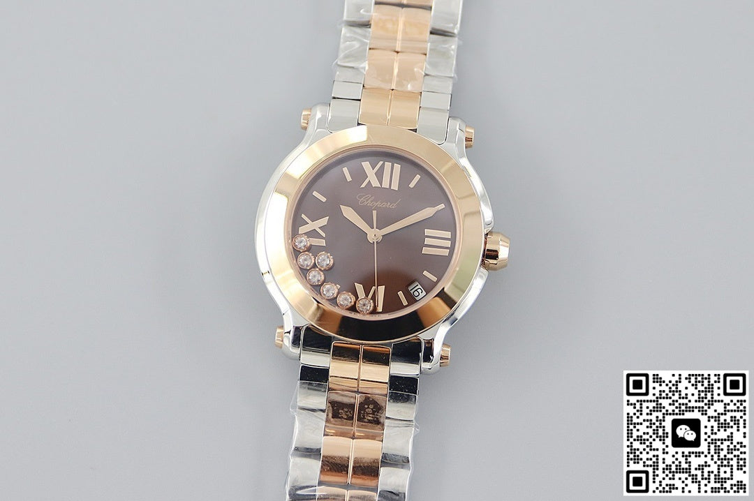 Chopard HAPPY DIAMONDS 278488-9003 YF Factory Two-tone Strap