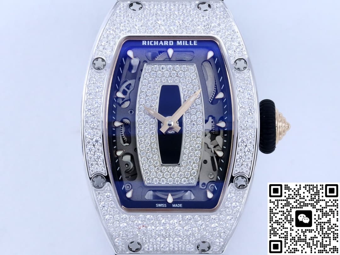 Richard Miller Ladies RM07-01 ZF Factory Black Strap