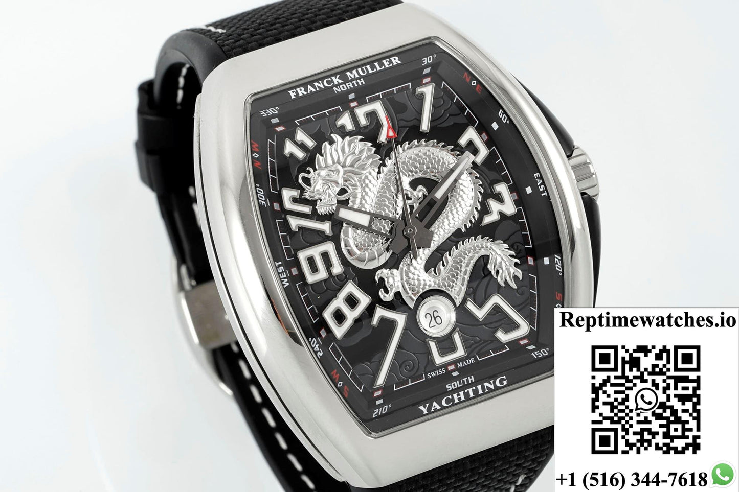 Franck Muller Vanguard ABF factory black dial