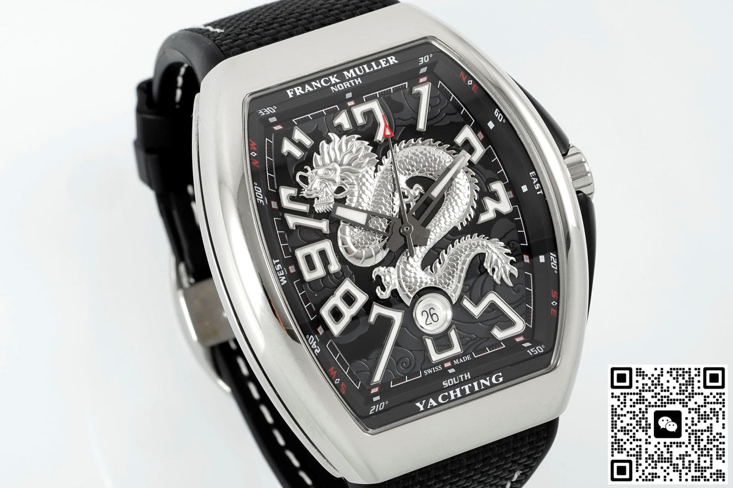 Franck Muller Vanguard ABF factory black dial