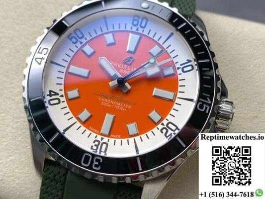Breitling Superocean A173751A101S1 TF Factory Stick Hour Marker